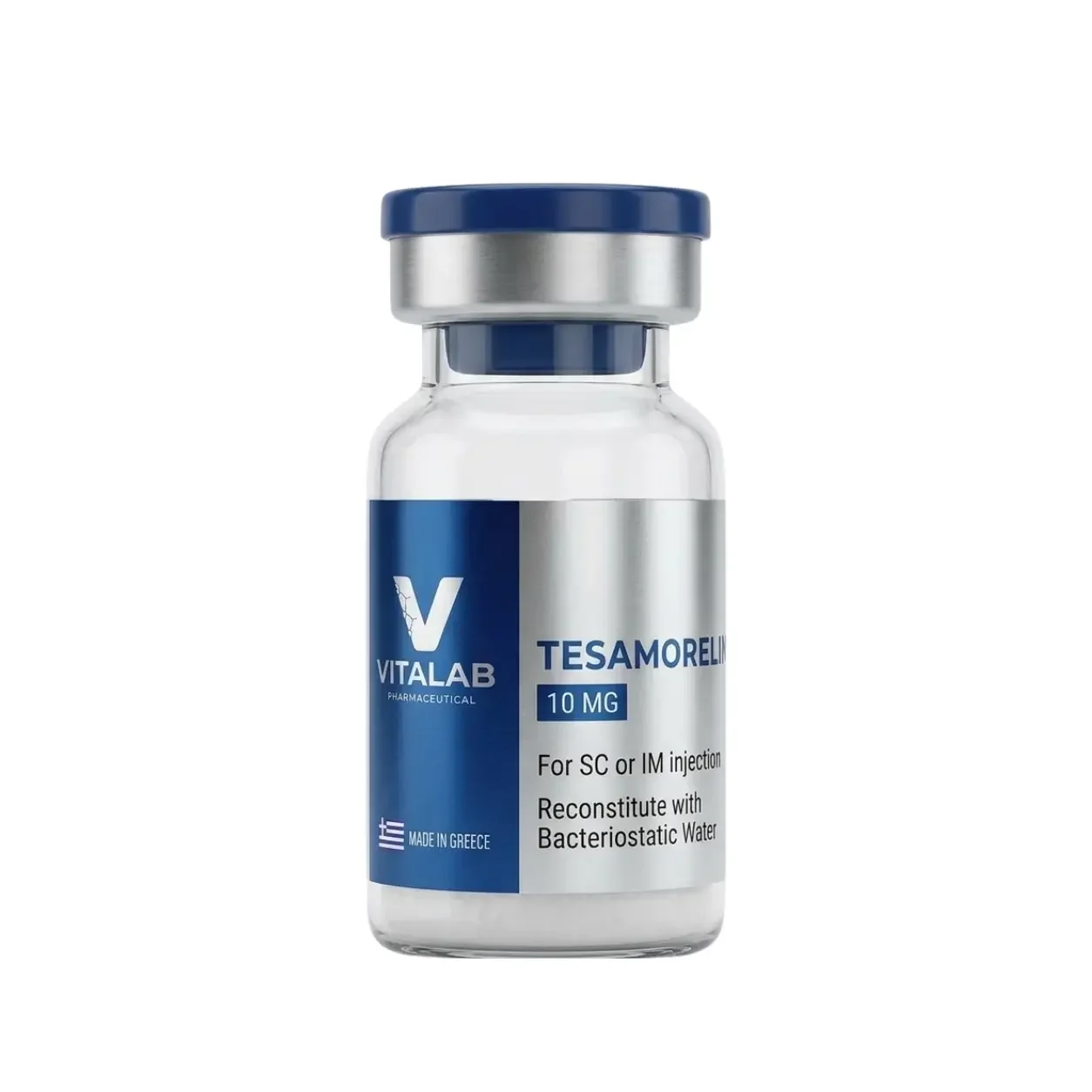 Tesamorelin 10mg Single Vial - Vitalab Pharmaceutical original peptide Egypt - تيساموريلين 10 مجم فايال منفرد - فيتالاب أصلي في مصر