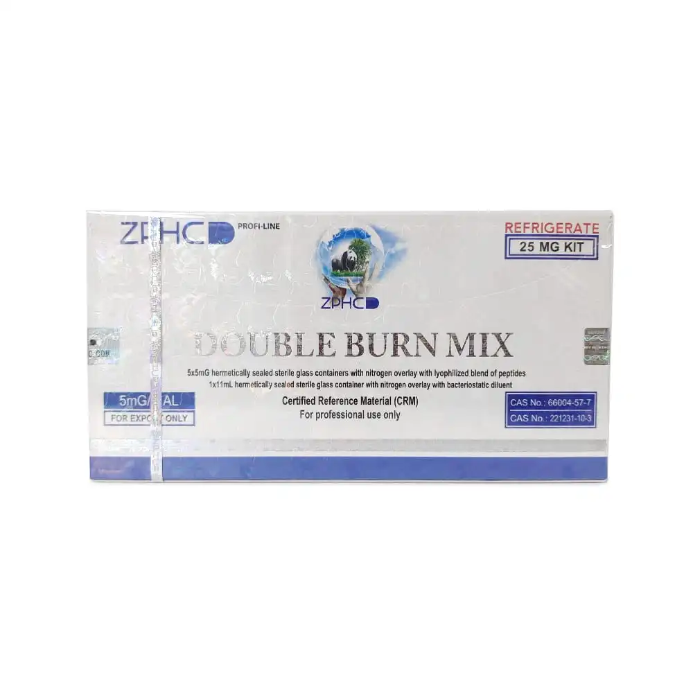 بيبتيد ZPHC Double Burn Mix 25 mg - دبل بيرن ميكس ZPHC تركيز 25 مجم (5 فيال) Peptide Egypt