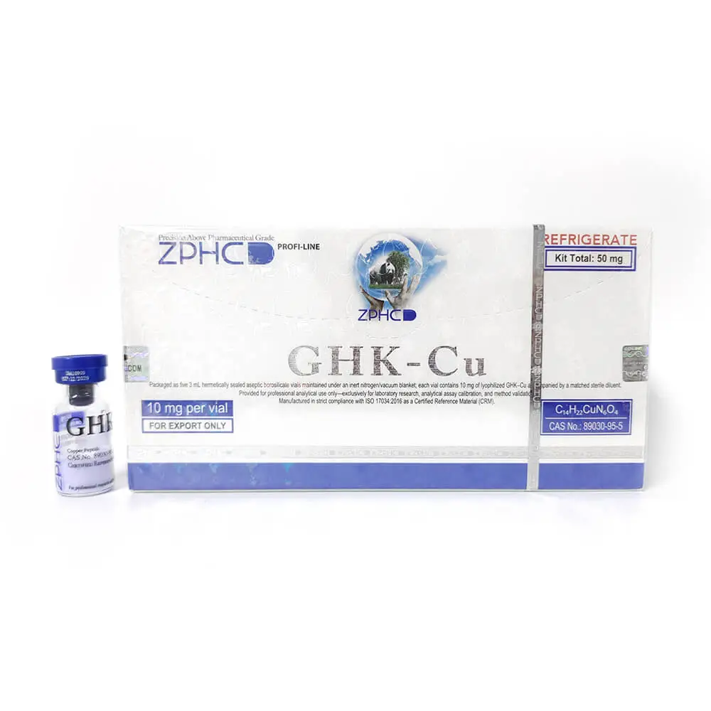 بيبتيد ZPHC GHK-CU 50 mg - GHK-CU ZPHC تركيز 50 مجم (5 فيال) Peptide Egypt