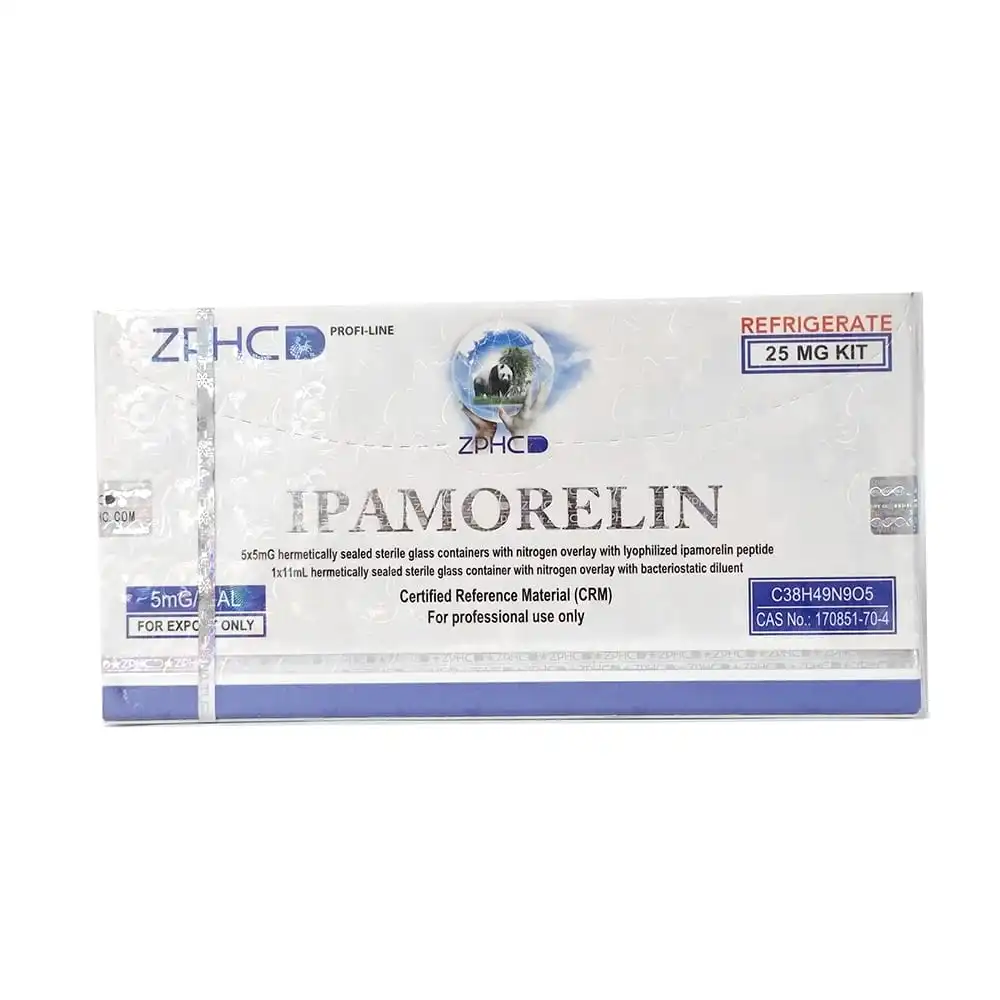 بيبتيد ZPHC Ipamorelin 25 mg - إيباموريلين ZPHC تركيز 25 مجم (5 فيال) Peptide Egypt