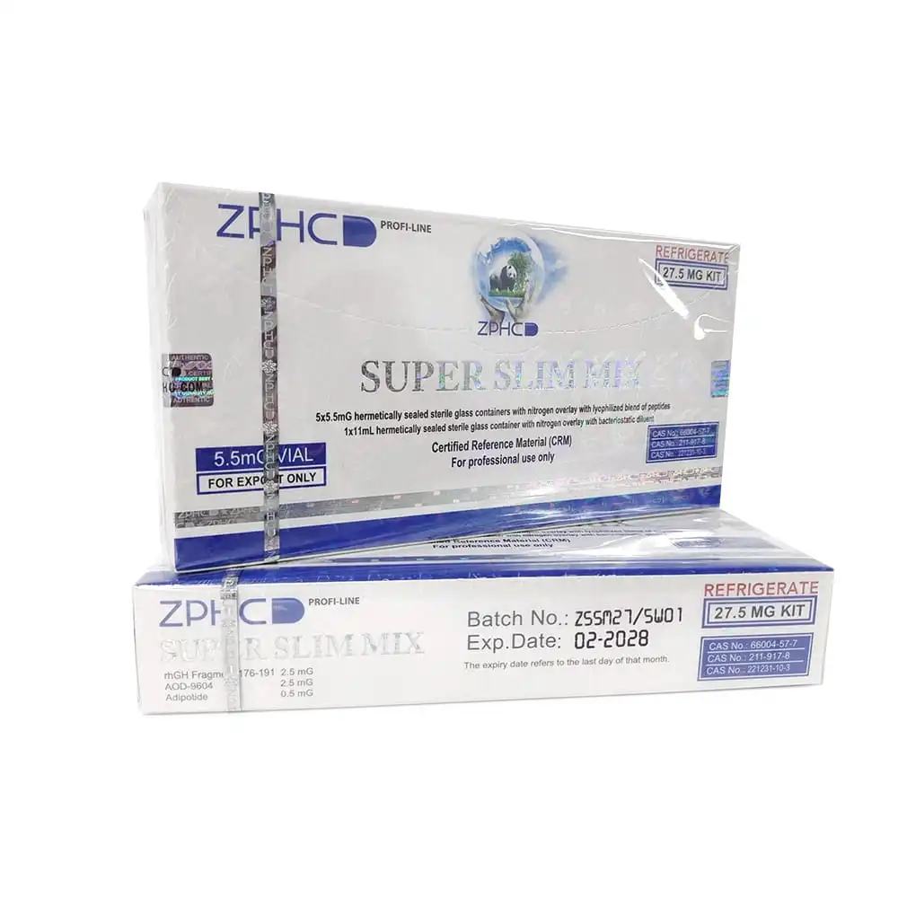 بيبتيد ZPHC Super Slim Mix Kit 27.5 mg - حقيبة سوبر سليم ميكس ZPHC تركيز 27.5 مجم (5 فيال) Peptide Egypt